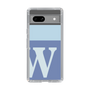 Slim Protection Case［ Original - initial two tone - W blue ］