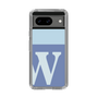 Slim Protection Case［ Original - initial two tone - W blue ］