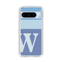 Slim Protection Case［ Original - initial two tone - W blue ］