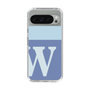 Slim Protection Case［ Original - initial two tone - W blue ］