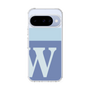 Slim Protection Case［ Original - initial two tone - W blue ］