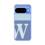 Slim Protection Case［ Original - initial two tone - W blue ］