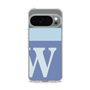 Slim Protection Case［ Original - initial two tone - W blue ］