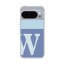 Slim Protection Case［ Original - initial two tone - W blue ］