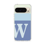 Slim Protection Case［ Original - initial two tone - W blue ］