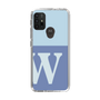 Slim Protection Case［ Original - initial two tone - W blue ］