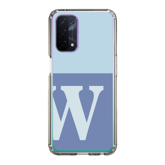 Slim Protection Case［ Original - initial two tone - W blue ］