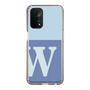 Slim Protection Case［ Original - initial two tone - W blue ］