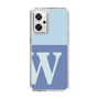 Slim Protection Case［ オリジナル - initial two tone - W blue ］