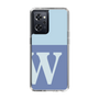 Slim Protection Case［ オリジナル - initial two tone - W blue ］