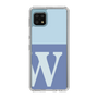 Slim Protection Case［ Original - initial two tone - W blue ］