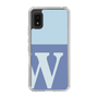 Slim Protection Case［ Original - initial two tone - W blue ］