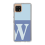 Slim Protection Case［ Original - initial two tone - W blue ］