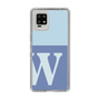 Slim Protection Case［ Original - initial two tone - W blue ］