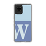 Slim Protection Case［ Original - initial two tone - W blue ］