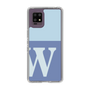 Slim Protection Case［ Original - initial two tone - W blue ］