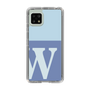 Slim Protection Case［ Original - initial two tone - W blue ］