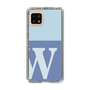 Slim Protection Case［ Original - initial two tone - W blue ］