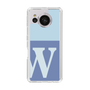 Slim Protection Case［ Original - initial two tone - W blue ］