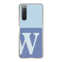 Slim Protection Case［ Original - initial two tone - W blue ］