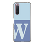 Slim Protection Case［ Original - initial two tone - W blue ］
