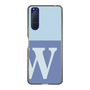 Slim Protection Case［ Original - initial two tone - W blue ］