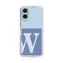 Slim Protection Case［ Original - initial two tone - W blue ］