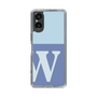 Slim Protection Case［ Original - initial two tone - W blue ］