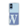 Slim Protection Case［ Original - initial two tone - W blue ］