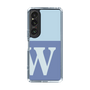 Slim Protection Case［ Original - initial two tone - W blue ］