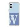 Slim Protection Case［ Original - initial two tone - W blue ］