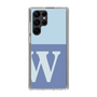 Slim Protection Case［ Original - initial two tone - W blue ］