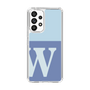 Slim Protection Case［ Original - initial two tone - W blue ］