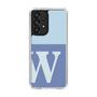 Slim Protection Case［ Original - initial two tone - W blue ］