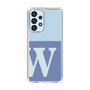Slim Protection Case［ Original - initial two tone - W blue ］
