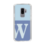 Slim Protection Case［ Original - initial two tone - W blue ］