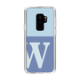 Slim Protection Case［ Original - initial two tone - W blue ］