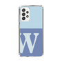 Slim Protection Case［ Original - initial two tone - W blue ］