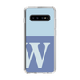 Slim Protection Case［ Original - initial two tone - W blue ］