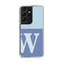 Slim Protection Case［ Original - initial two tone - W blue ］