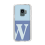 Slim Protection Case［ Original - initial two tone - W blue ］