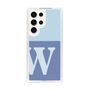 Slim Protection Case［ Original - initial two tone - W blue ］