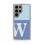 Slim Protection Case［ Original - initial two tone - W blue ］