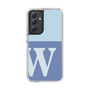 Slim Protection Case［ Original - initial two tone - W blue ］