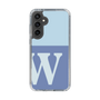 Slim Protection Case［ Original - initial two tone - W blue ］
