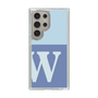 Slim Protection Case［ Original - initial two tone - W blue ］