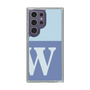 Slim Protection Case［ Original - initial two tone - W blue ］