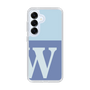 Slim Protection Case［ Original - initial two tone - W blue ］
