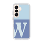Slim Protection Case［ Original - initial two tone - W blue ］