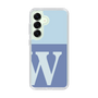 Slim Protection Case［ Original - initial two tone - W blue ］